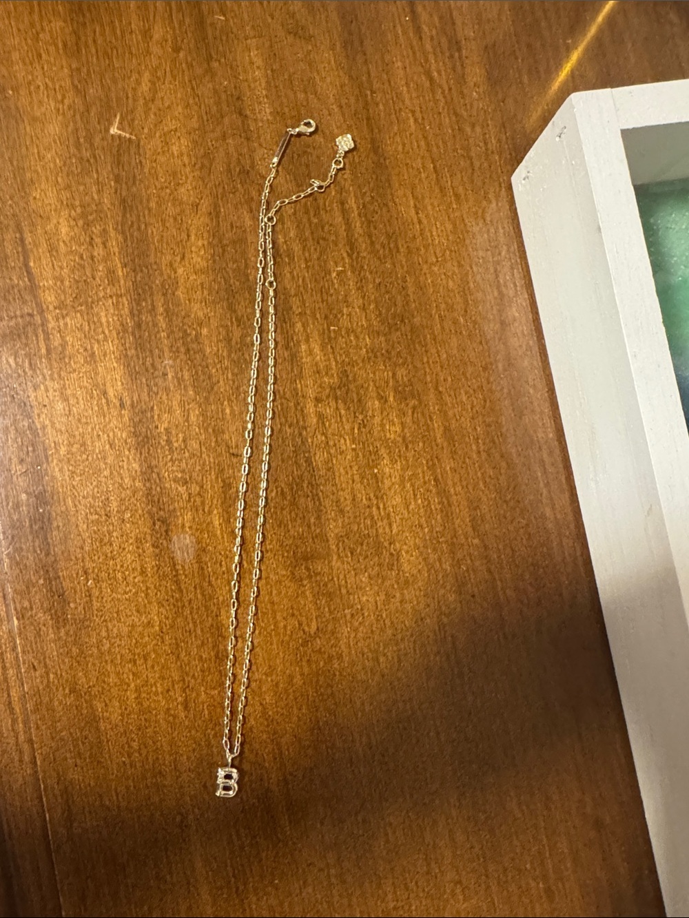 Kendra Scott Gold 'B' Initial Necklace